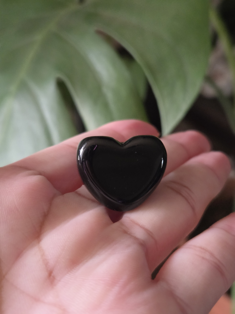 Heart-Shaped Acrylic Ring - Picture 3 of 3